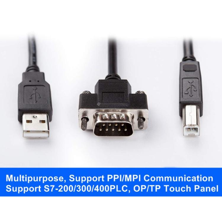 AMSAMOTION USB-MPI Programming Cable For Siemens S7-200/300/400PLC / 6ES7972-0CB20-0XA0
