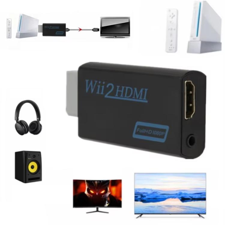WII 2 To HDMI HD Converter
