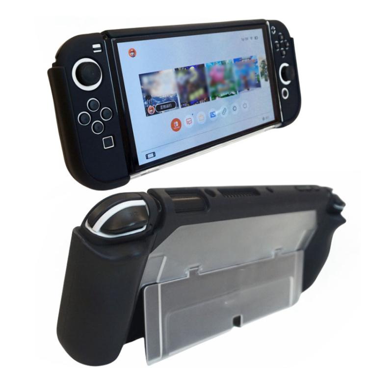 For Nintendo Switch OLED / Joy-Con 2 In 1 Protective Case TPU Cover Support