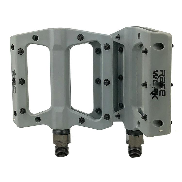 RACEWORK RK091 1pair Mountain Bike Nylon Fiber Pedals Cycling Anti-slip Pedals