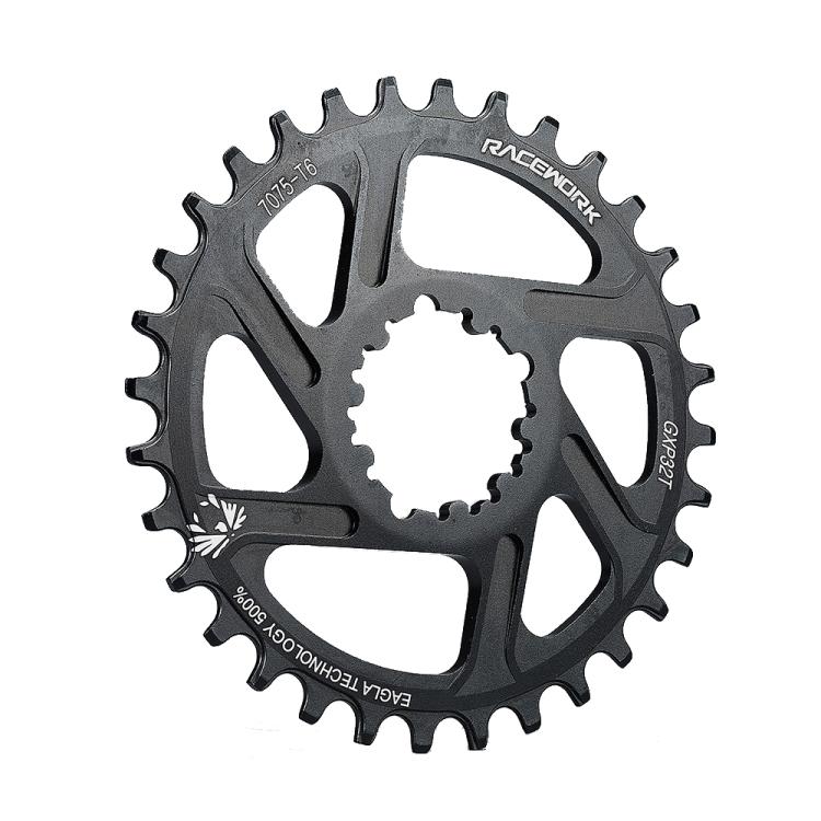 RACEWORK 7075-T6 For SRAM Mountain Bike Single Plate Round Bicycle Sprocket