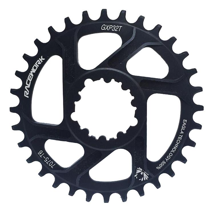 RACEWORK 7075-T6 For SRAM Mountain Bike Single Plate Round Bicycle Sprocket