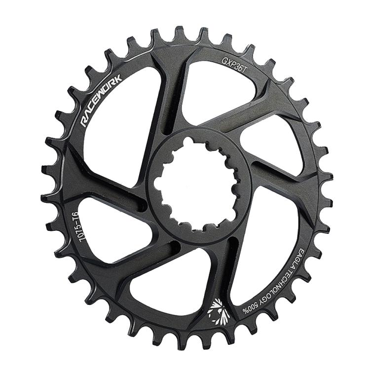 RACEWORK 7075-T6 For SRAM Mountain Bike Single Plate Round Bicycle Sprocket