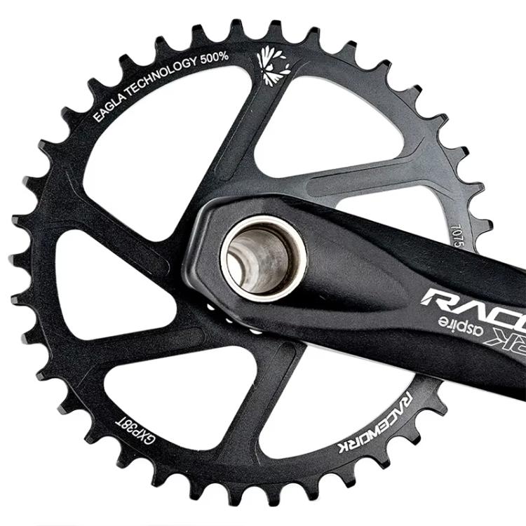 RACEWORK 7075-T6 For SRAM Mountain Bike Single Plate Round Bicycle Sprocket