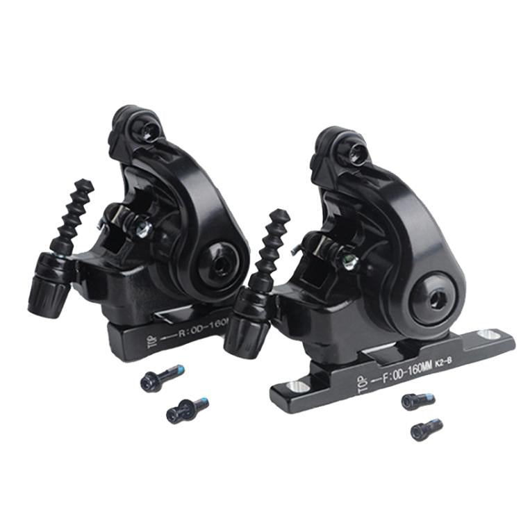 RACEWORK RK563 160mm Road Bike Disc Brake Flat Mount Mechanical Dual Side Actuation Caliper