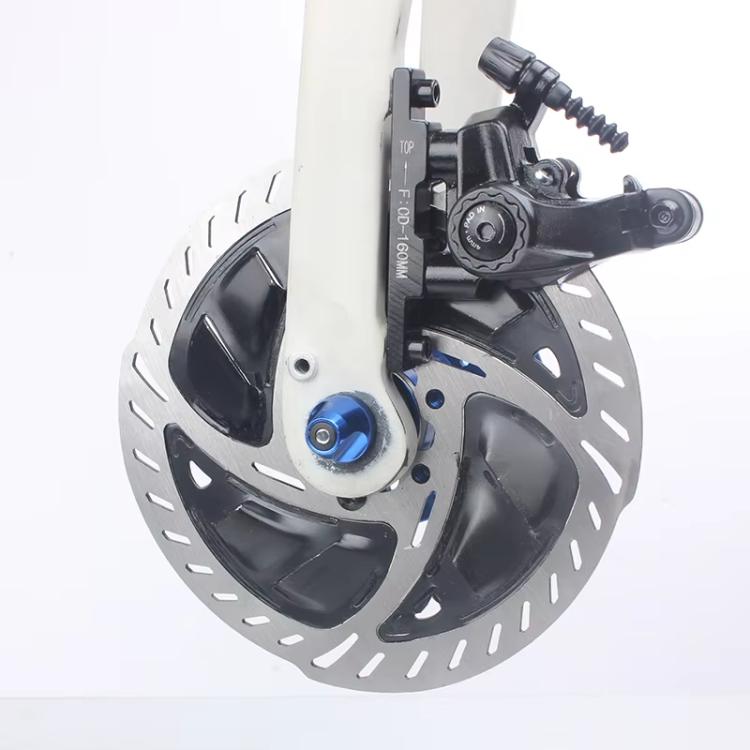 RACEWORK RK563 160mm Road Bike Disc Brake Flat Mount Mechanical Dual Side Actuation Caliper