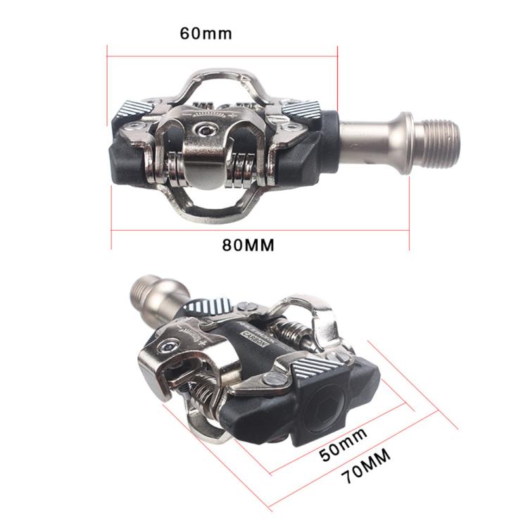 RACEWORK M8100 Mountain Bike Self-locking Pedal Ultra-light DU Bearing SPD Pedal
