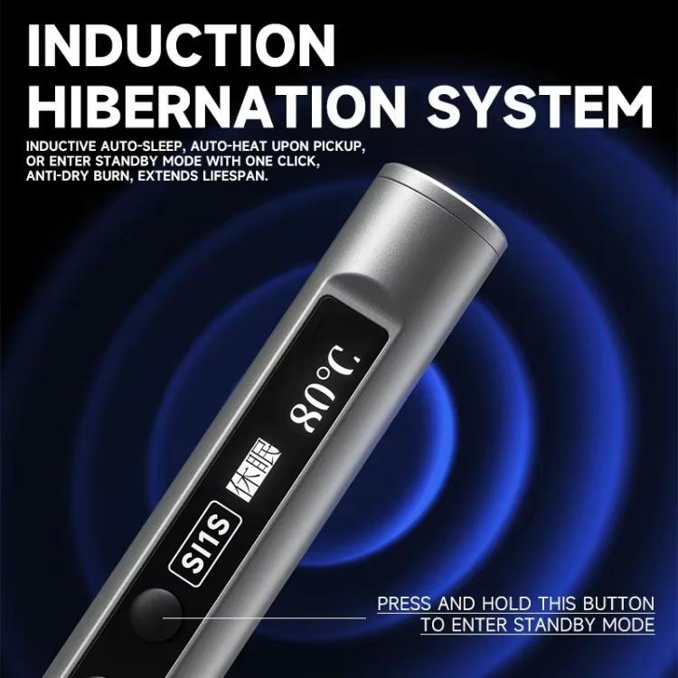 Intelligent Soldering Iron 100W Automatic Sleeping Thermostat Repair Soldering Iron Pen