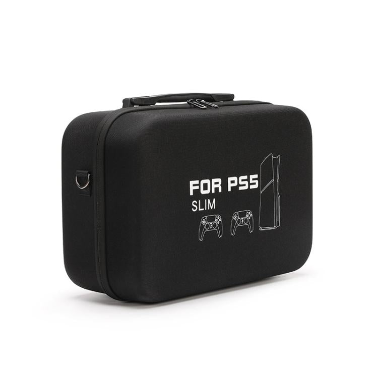 BKANO For Sony PS5 Slim Storage Bag Hard-Shell Shoulder Suitcase Storage Case