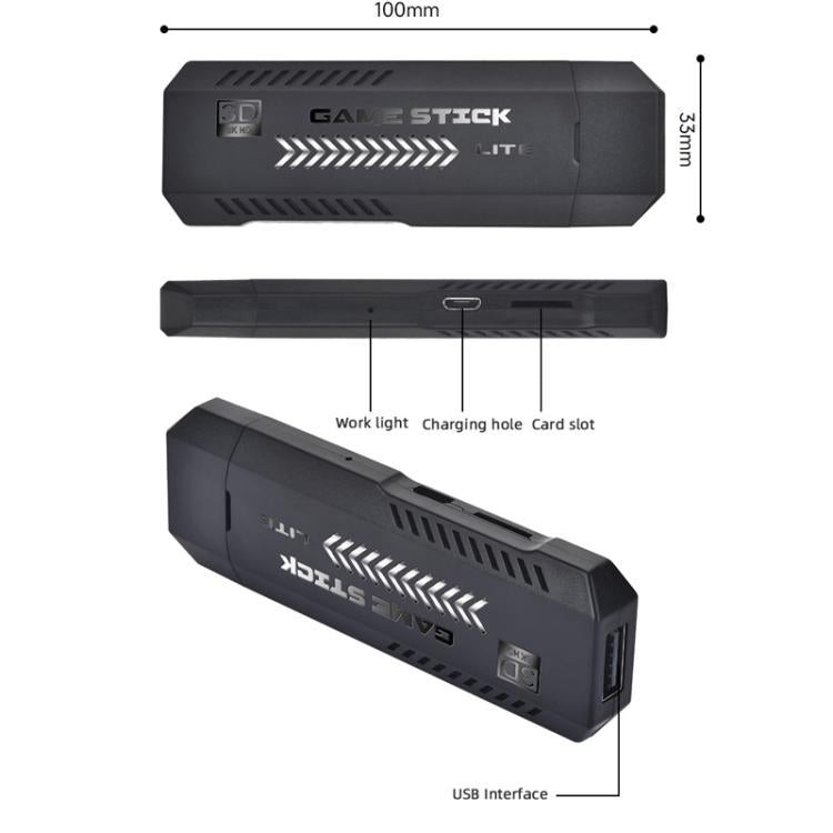 M10 Pro 4K TV Game Player 3D HD Retro Video Game Console