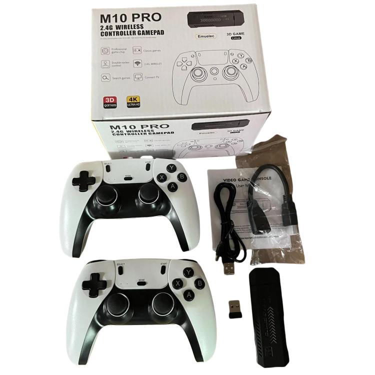 M10 Pro 4K TV Game Player 3D HD Retro Video Game Console