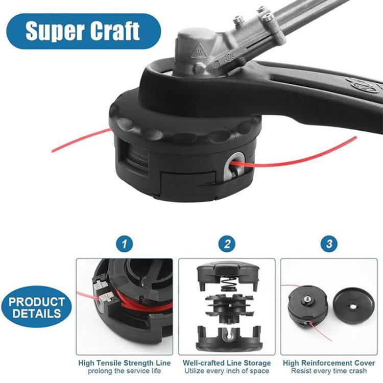 Small Mower Removal-Free Beater Heads For M10 x 1.25 Garden Tool Accessories