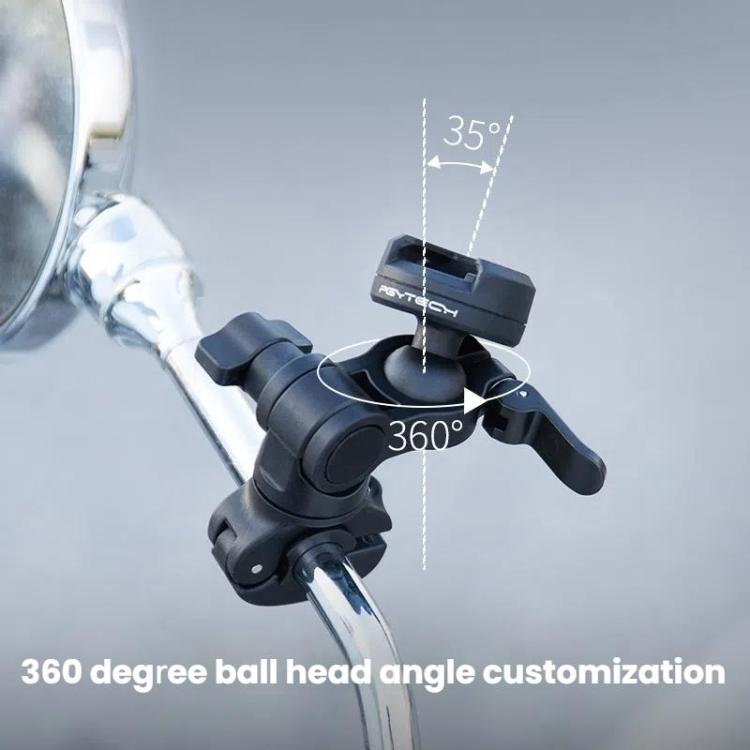 PGYTECH Motorcycle Rearview Mirror Quick Release Bracket