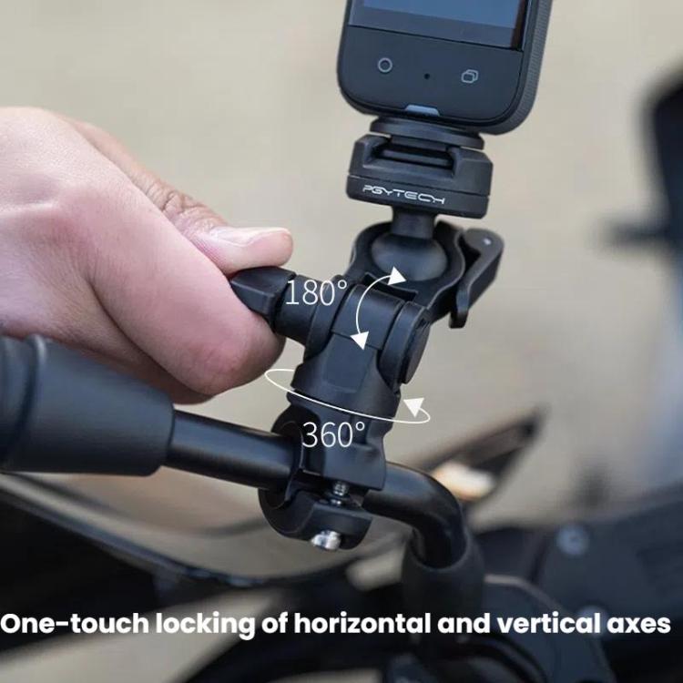PGYTECH Motorcycle Rearview Mirror Quick Release Bracket