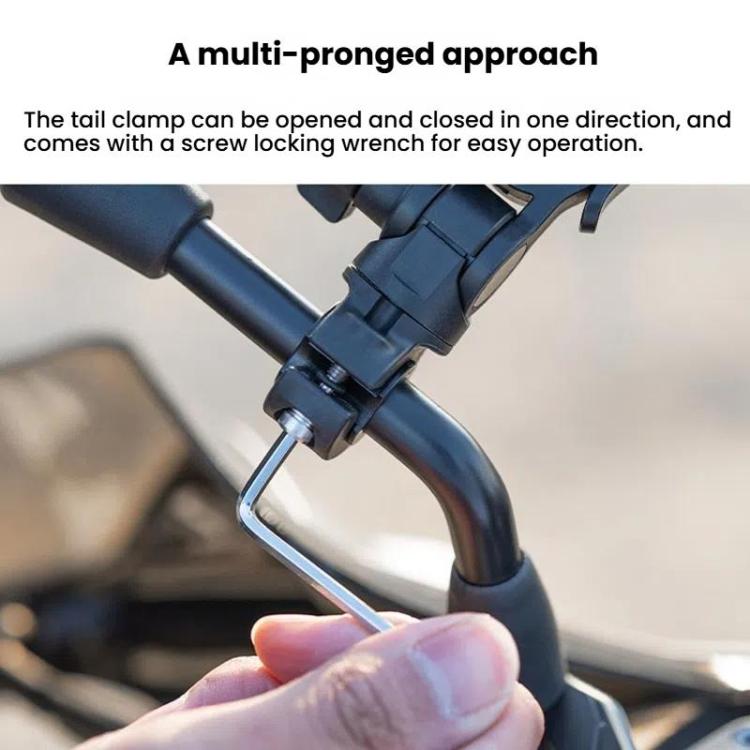 PGYTECH Motorcycle Rearview Mirror Quick Release Bracket