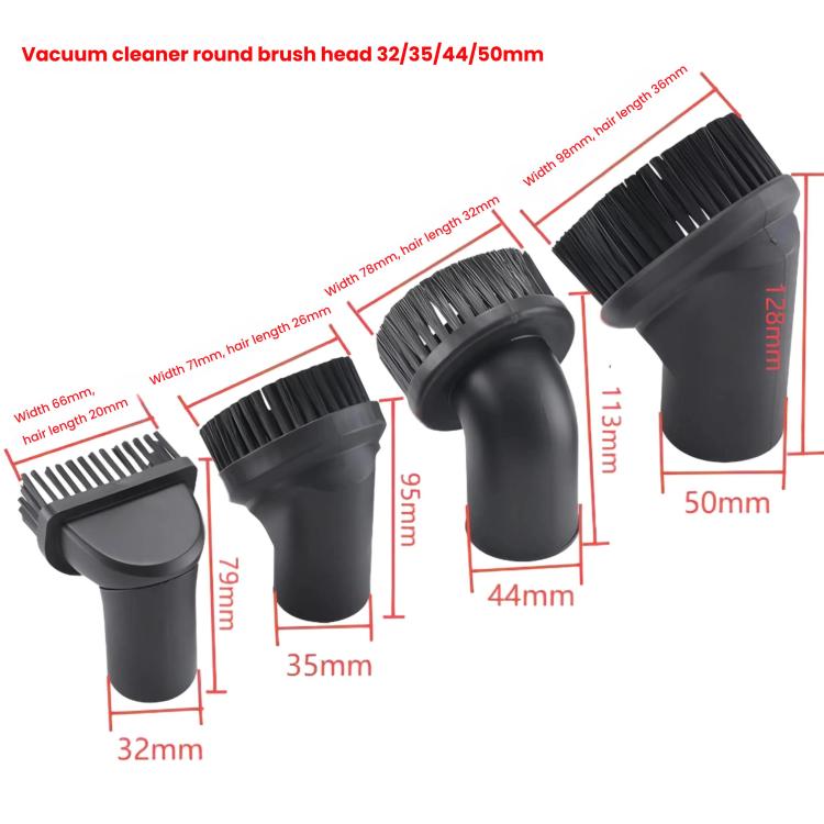 For Vacuum Cleaner Brush Head Accessories Suction Head Round Brush