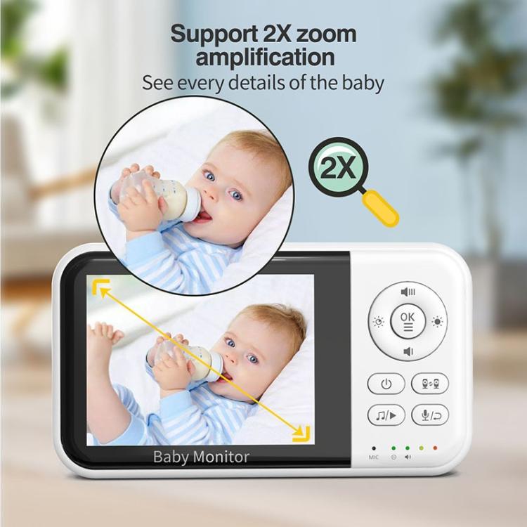 3.2 inch LCD Wireless Video Baby Monitor 2 Way Audio Talk Night Vision Surveillance Security Camera