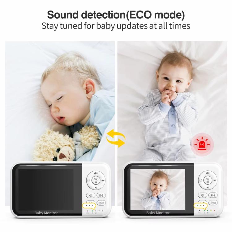 3.2 inch LCD Wireless Video Baby Monitor 2 Way Audio Talk Night Vision Surveillance Security Camera