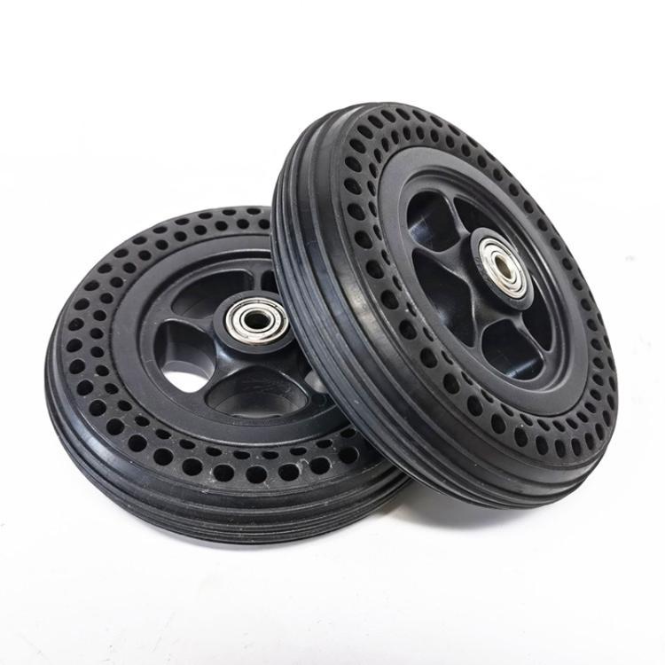 For Sida / Motus Wheelchair 6 inch Pneumatic Front Cellular Solid Tire Whole Wheel