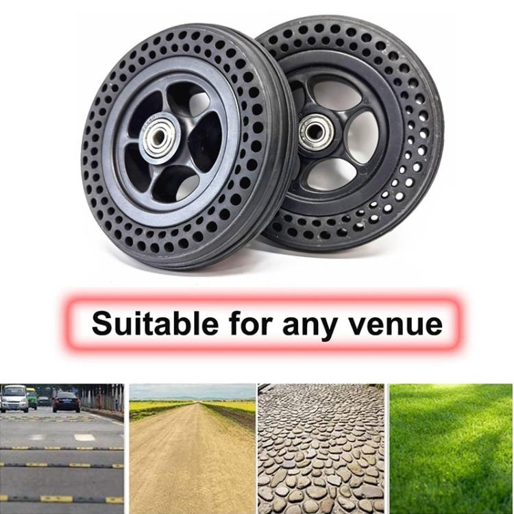 For Sida / Motus Wheelchair 6 inch Pneumatic Front Cellular Solid Tire Whole Wheel