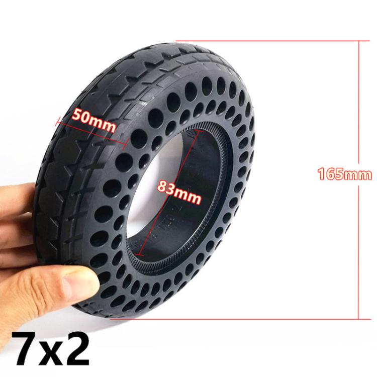 7 Inch Electrical Scooter Wheelchair Vehicle Tire Pneumatic Free Honeycomb Solid Tire