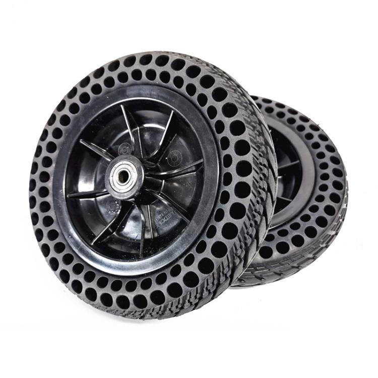 8 inch Electrical Wheelchair Honeycomb Solid Front Wheel Tire Assembly