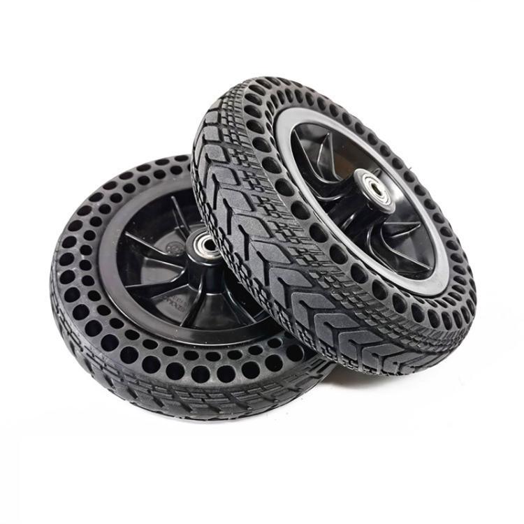 8 inch Electrical Wheelchair Honeycomb Solid Front Wheel Tire Assembly