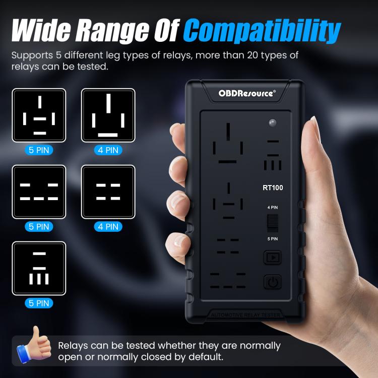 OBDResource 12V Automotive Relay Tester