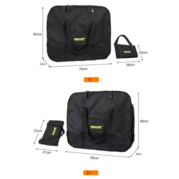 Rhinowalk 16/20 inch Portable Folding Bicycle Loading Bag Bicycle Storage Bag