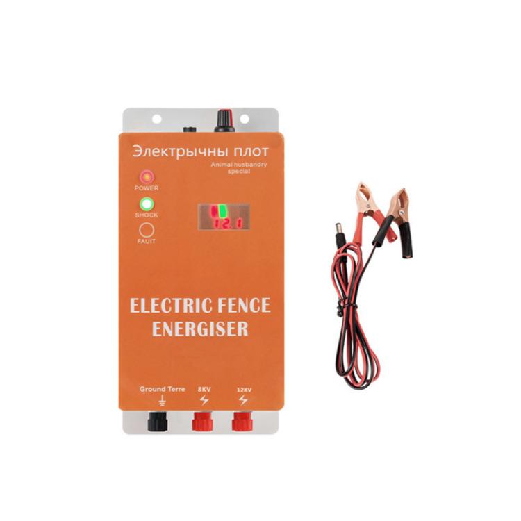 12V Electric Fence for Livestock High Voltage Pulse Farm Electric Poultry Equipment
