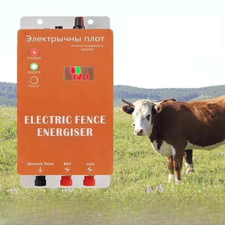 12V Electric Fence for Livestock High Voltage Pulse Farm Electric Poultry Equipment