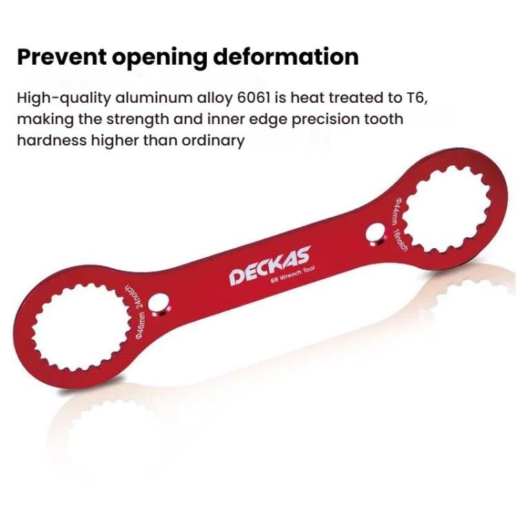 DECKAS DW-018 Aluminum Center Wrench Tool For DUB/TL-FC32/25/24 Multi-Function BB Wrench