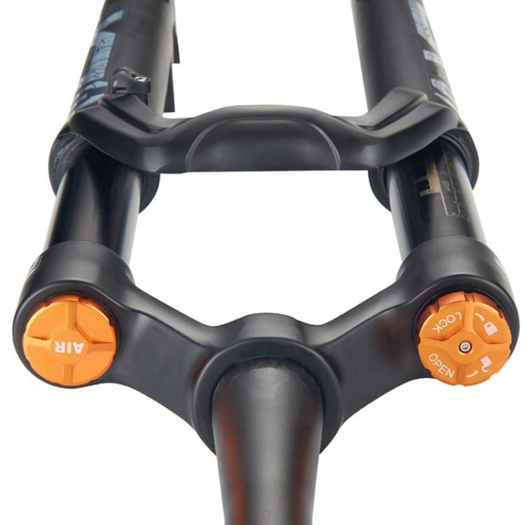 KRSEC XR36 Front Fork Straight Taper Tube Barrel Axle Mountain Bike Wire Damping Forks