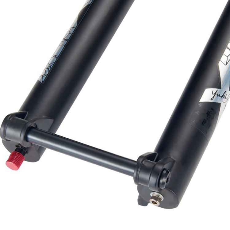 KRSEC XR36 Front Fork Straight Taper Tube Barrel Axle Mountain Bike Wire Damping Forks