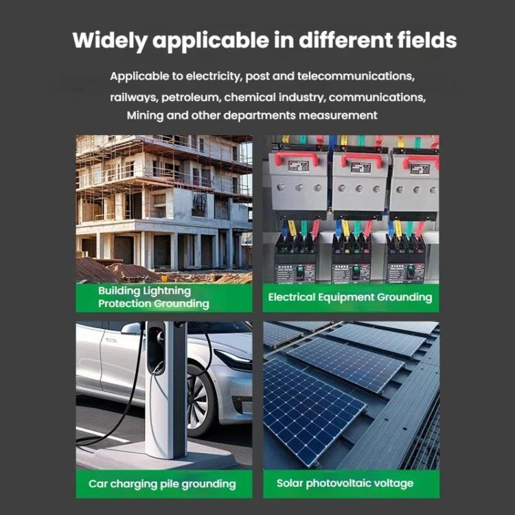 DUOYI Digital Ground Resistance Meter Tester