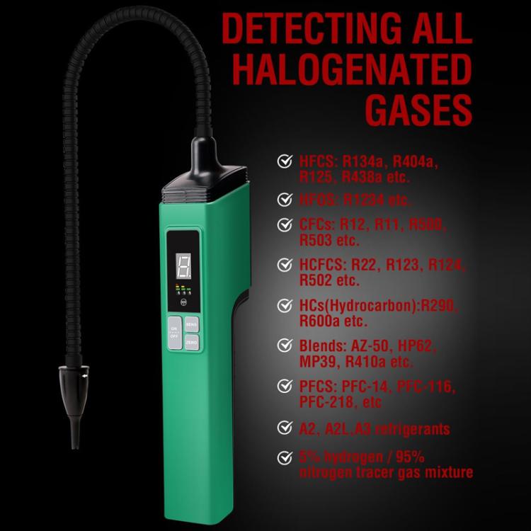 Automotive Snow Detection High Sensitivity Refrigerant Halogen Leak Detector