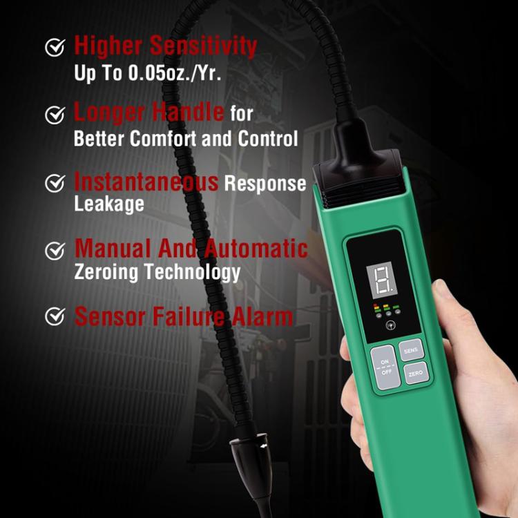 Automotive Snow Detection High Sensitivity Refrigerant Halogen Leak Detector