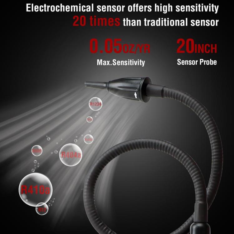 Automotive Snow Detection High Sensitivity Refrigerant Halogen Leak Detector