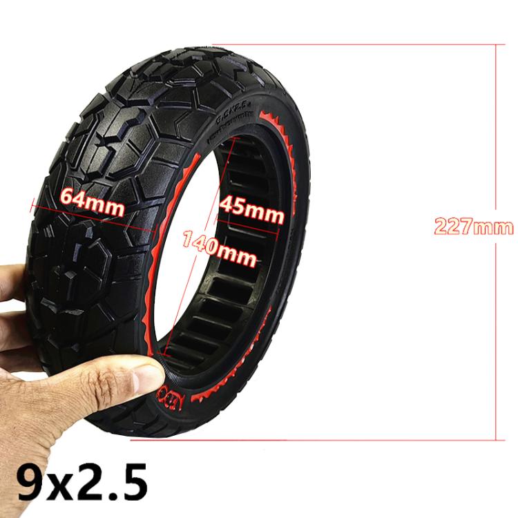 9.5 Inch Electrical Scooter Pneumatic Free Tires 9.5 x 2.50 Off-Road Skeleton Solid Tire