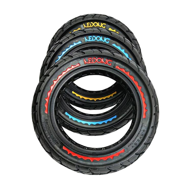 9.5 Inch Electrical Scooter Pneumatic Free Tires 9.5 x 2.50 Off-Road Skeleton Solid Tire