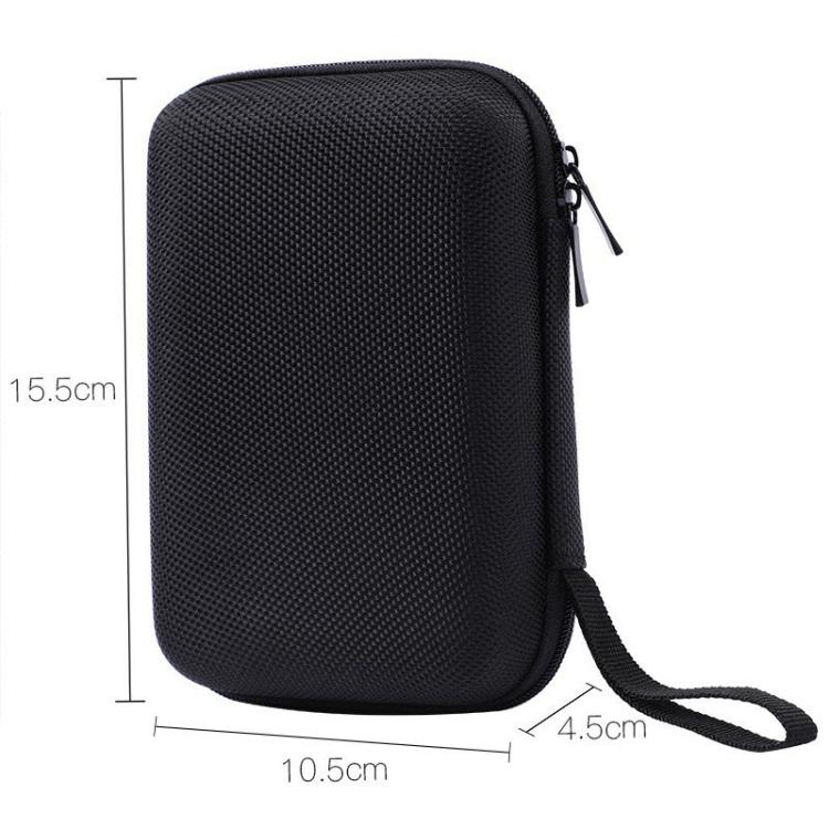EVA Hard Disk Bag Portable Drop-proof Mobile Power Storage Bag Zipper Toolkit Accessory Storage Case