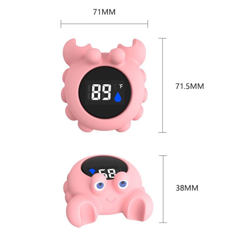 Crab Shape Digital Thermometer Baby Bath Water Thermometer