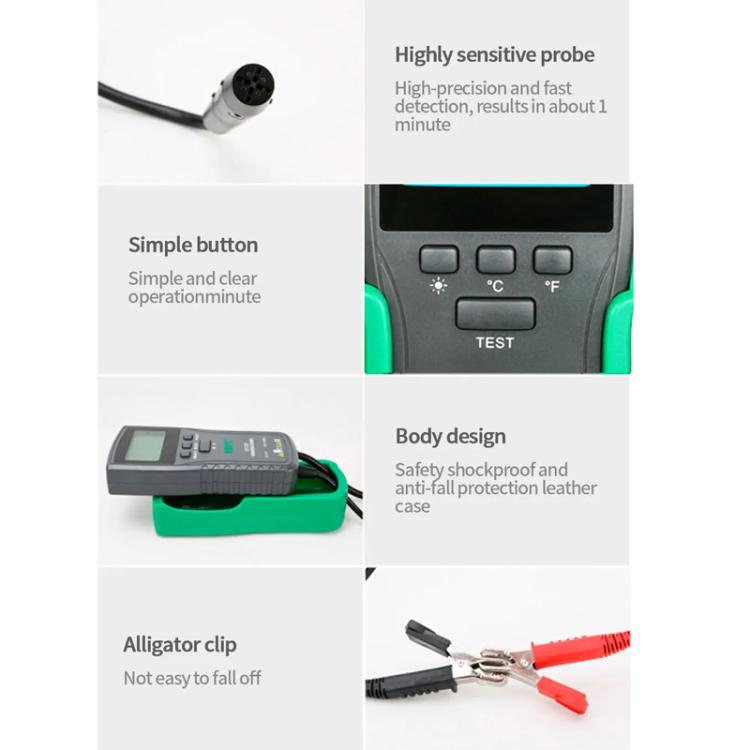 DUOYI Brake Fluid Boiling Point Tester Automotive Brake Diagnostic Tool