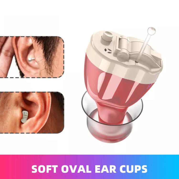 Digital Smart Noise Reduction CIC Hearing Aid Adjustable Sound Amplifier For The Elderly