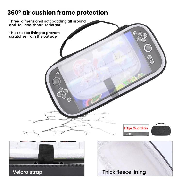 For Nintendo Switch 2 Storage Bag Portable O-Pattern Handbag