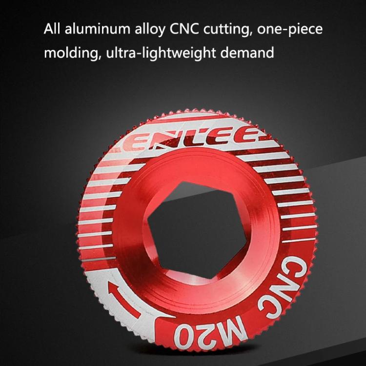 ENLEE Aluminum Bicycle Crank Cover Crank Screws