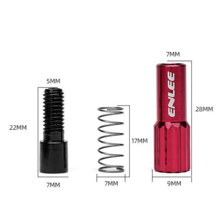 ENLEE Mountain Road Bicycle Shift Center Trim Screws 4mm Cable Brake Cable Adjustment Screw