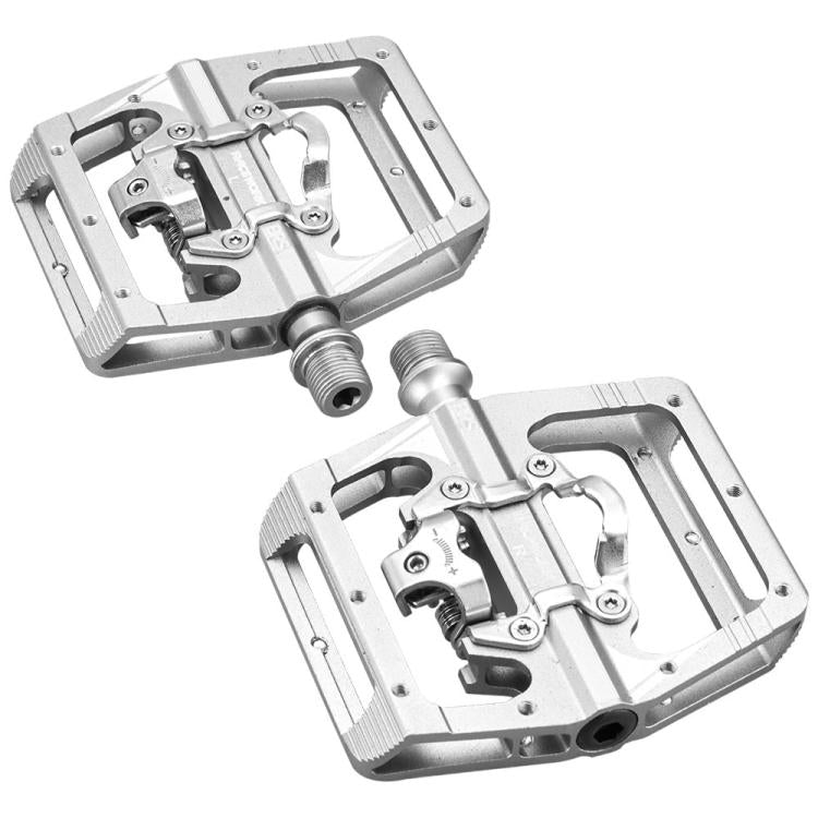 RACEWORK M215 Bicycle Lock Pedal To Flat Pedal Aluminum Alloy SPD Clipless Pedal