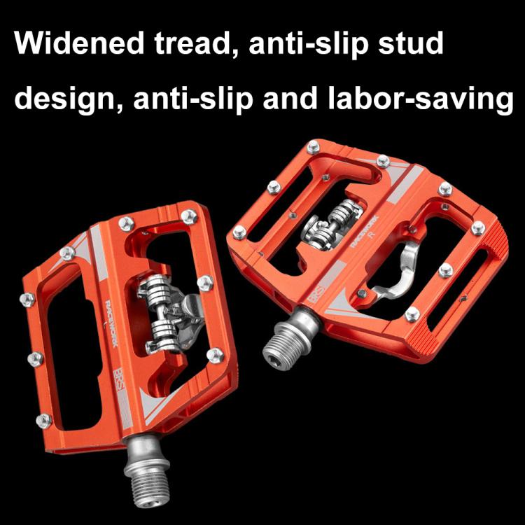 RACEWORK M215 Bicycle Lock Pedal To Flat Pedal Aluminum Alloy SPD Clipless Pedal