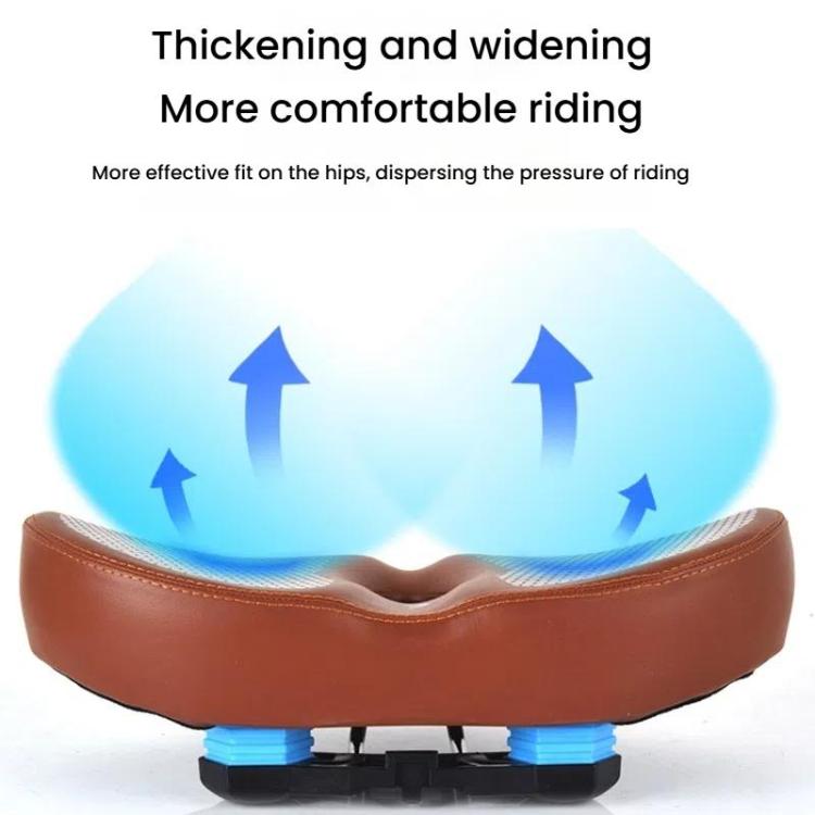 FMFXTRA Thickened Bicycle Saddle Mountain Bike Shaped Saddle